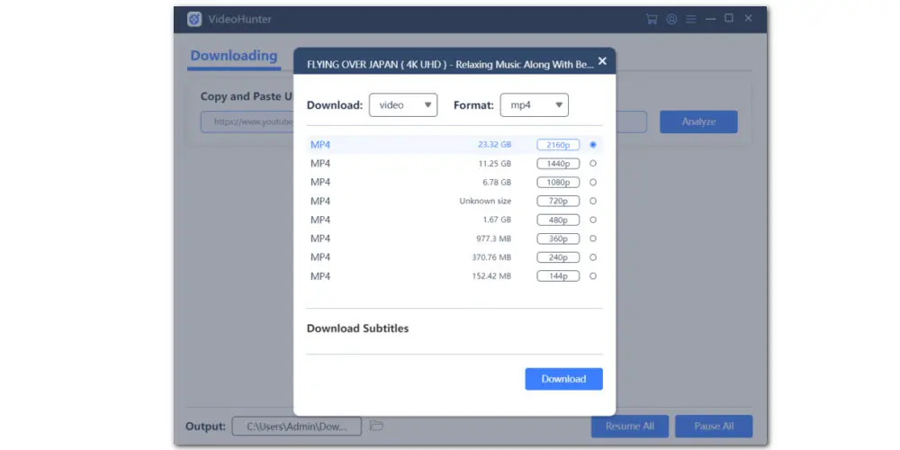 Free YouTube Video Downloader for PC Windows 11