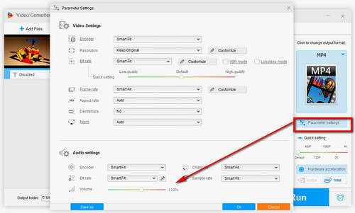 Increase the Audio Volume