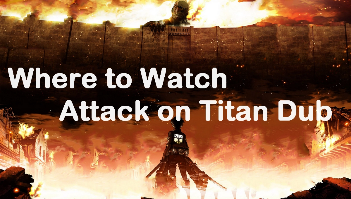 Shingeki No Kyojin: where to watch online all seasons (1-4) dubbed? -  Meristation