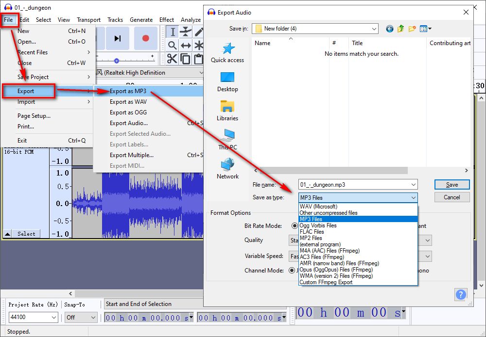 Mathis skrot rapport Audacity Ogg - How to Convert Ogg to MP3 in Audacity and Vice Versa?