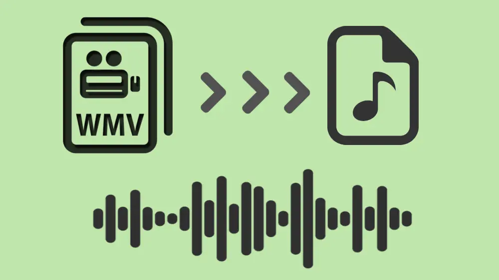 How to extract audio from wmv files online and offline 