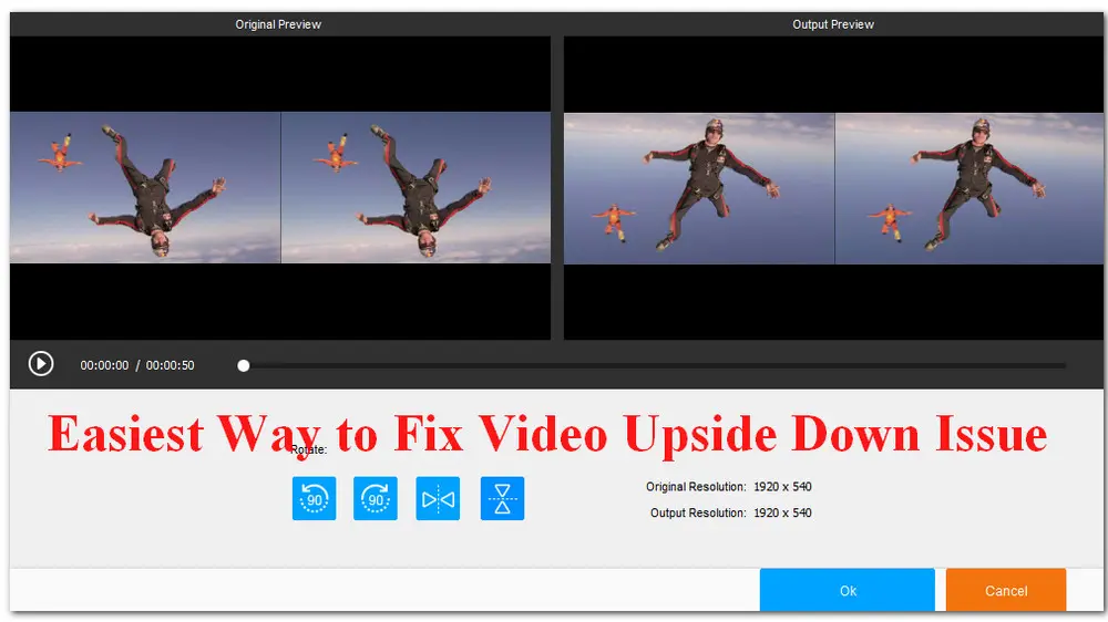 3 Free and Easy Way to Fix Video Upside Down Issue