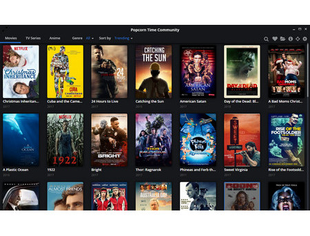 popcorn website to watch movies