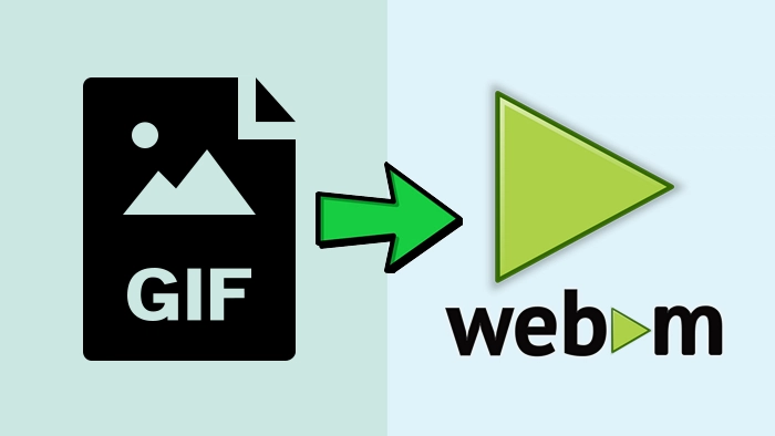 Animated GIF? Convert to WebM or MP4