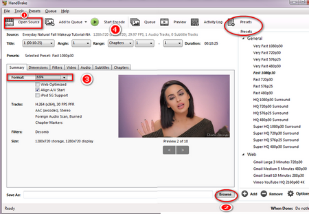 free avi to mp4 converter handbrake