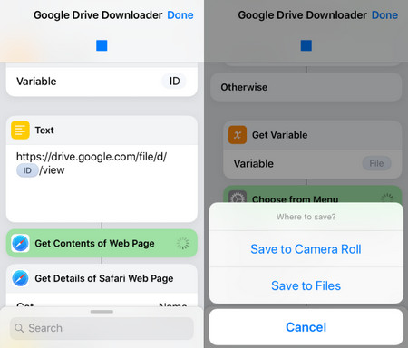 download audio from google drive to iphone