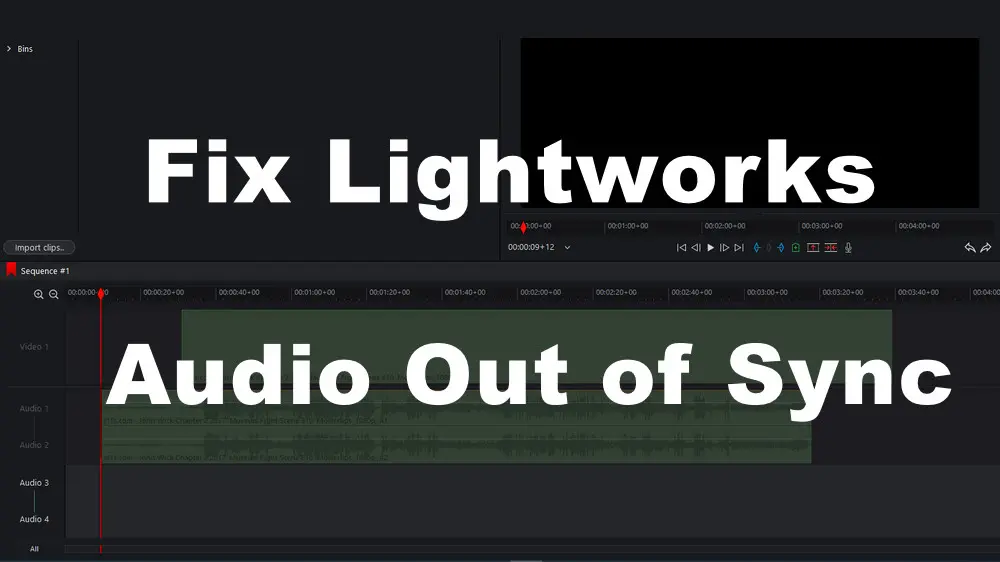 How to Fix Lightworks Video and Audio out of Sync after Importing?