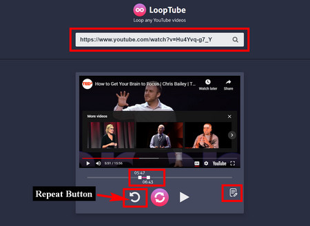 Repeat  videos! Loop  Videos! Repeat full or partial   videos using  Loop