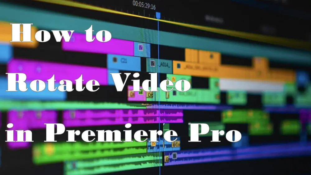 How to Rotate Video in Premiere Pro?