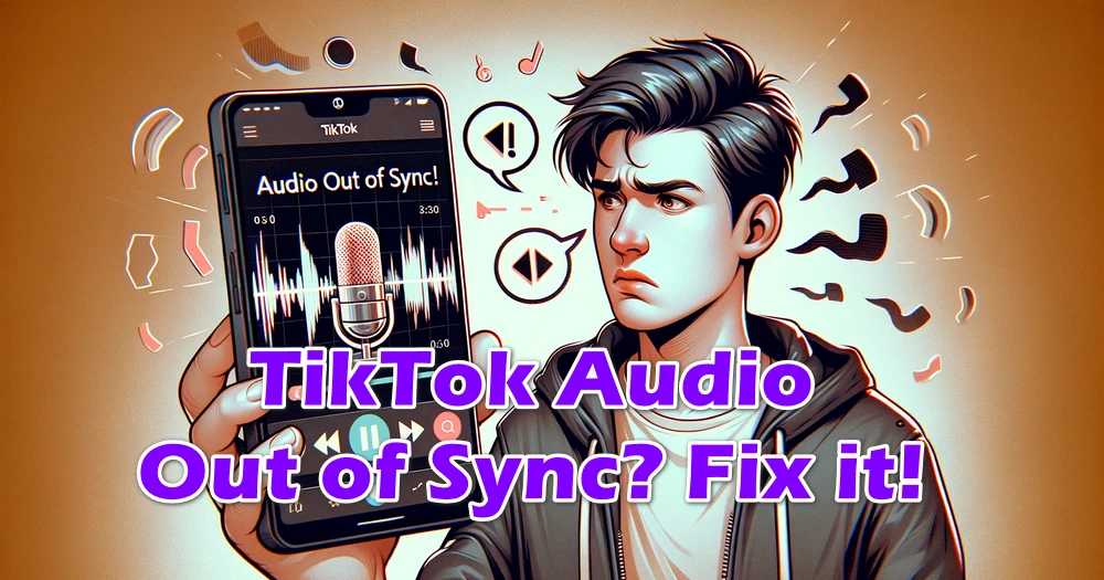 How to Fix TikTok Audio That's Out of Sync?