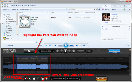 How Trim an MP3 File Windows Media Player