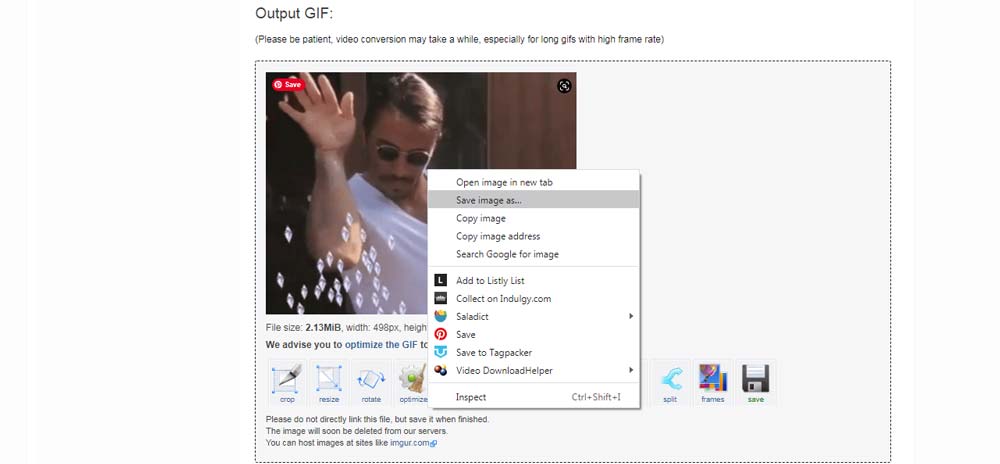 URL to GIF  How to Download GIF from URL
