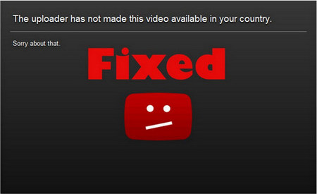 how to watch a video not available in your country