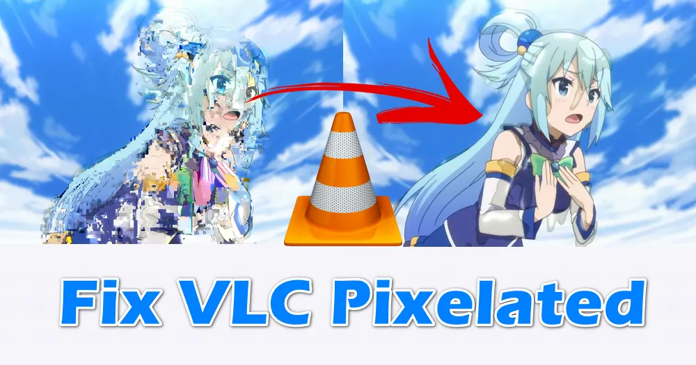 Troubleshooting Pixelated Video Playback Issue in VLC Media Player