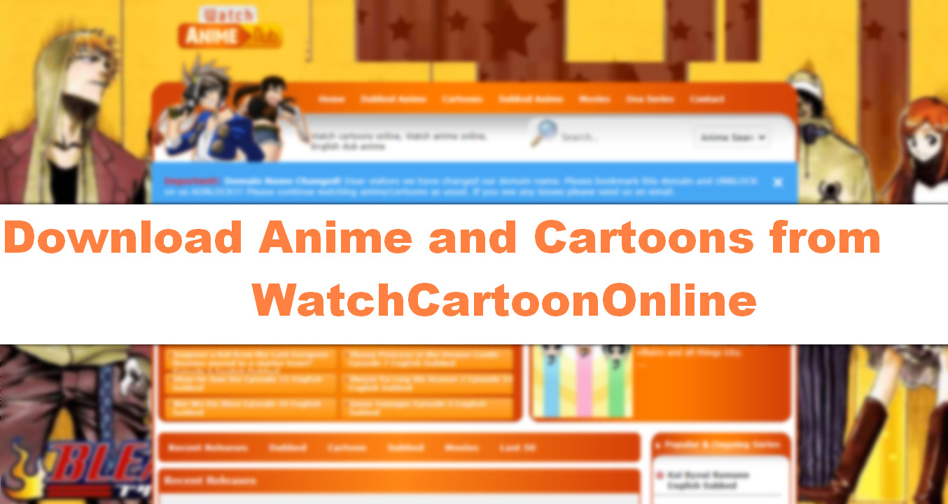 WatchCartoonOnline: Watch Cartoon and Anime Series for Free