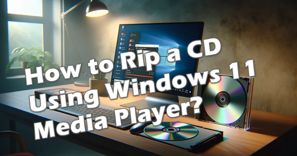 How to Rip a CD Using Windows 11 Media Player?
