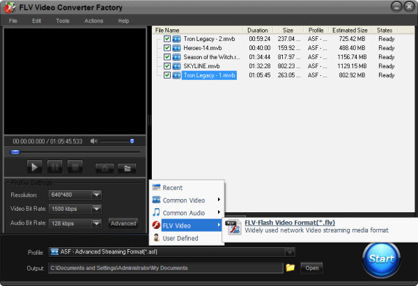 FLV Video Converter