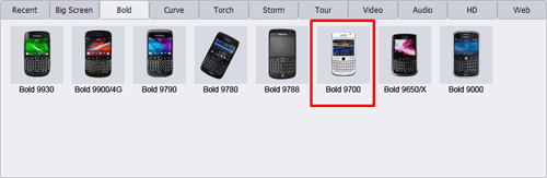 Choose an output format