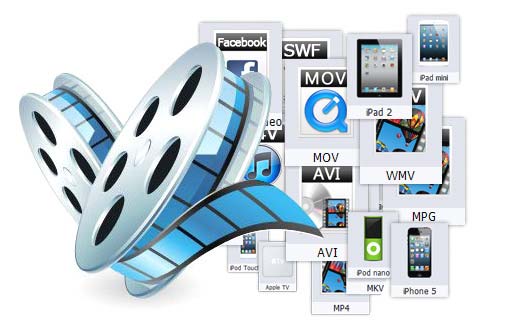 Convert video to Popular Videos, Audios and Portable Devices