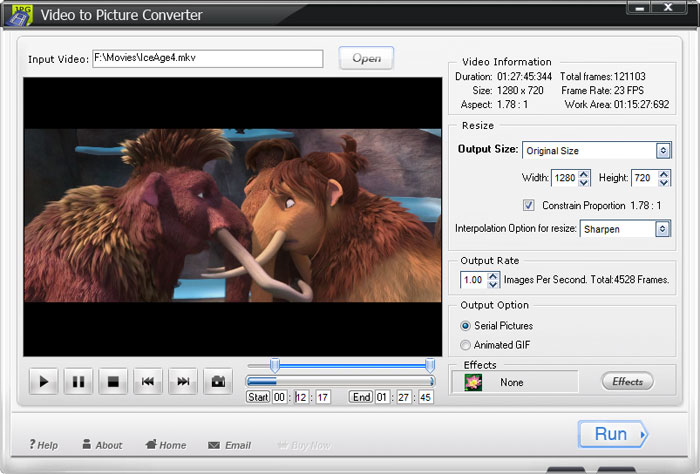 WonderFox Video to Picture Converter 1.1