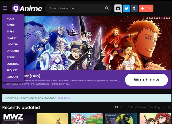 One of the trustworthy anime sites – AniWave